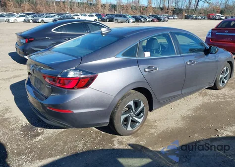 2022 Honda Insight Ex из США, поврежденный, VIN 19XZE4F5XNE016742